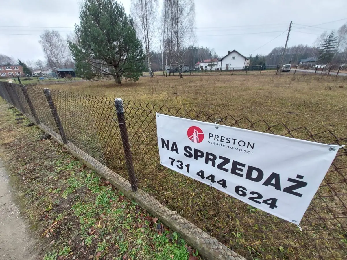 mazowieckie, żyrardowski, Puszcza Mariańska, Radziwiłłów, Działka budowlana 1319 m² – Świetna lokalizacja,
