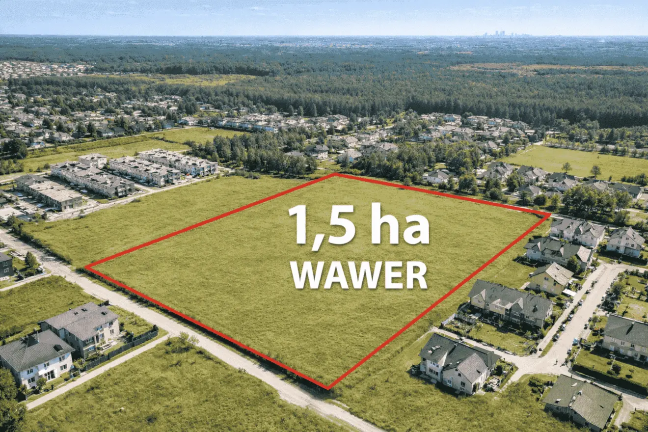 mazowieckie, Warszawa, Wawer, GRUNT INWESTYCYJNY – WARSZAWA WAWER | 1,49 HA |